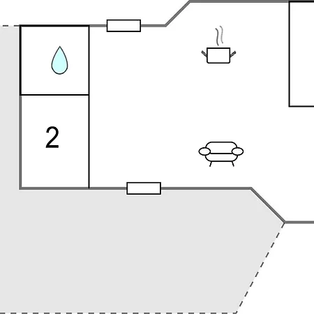 2 Bedroom Cozy In 耶鲁普